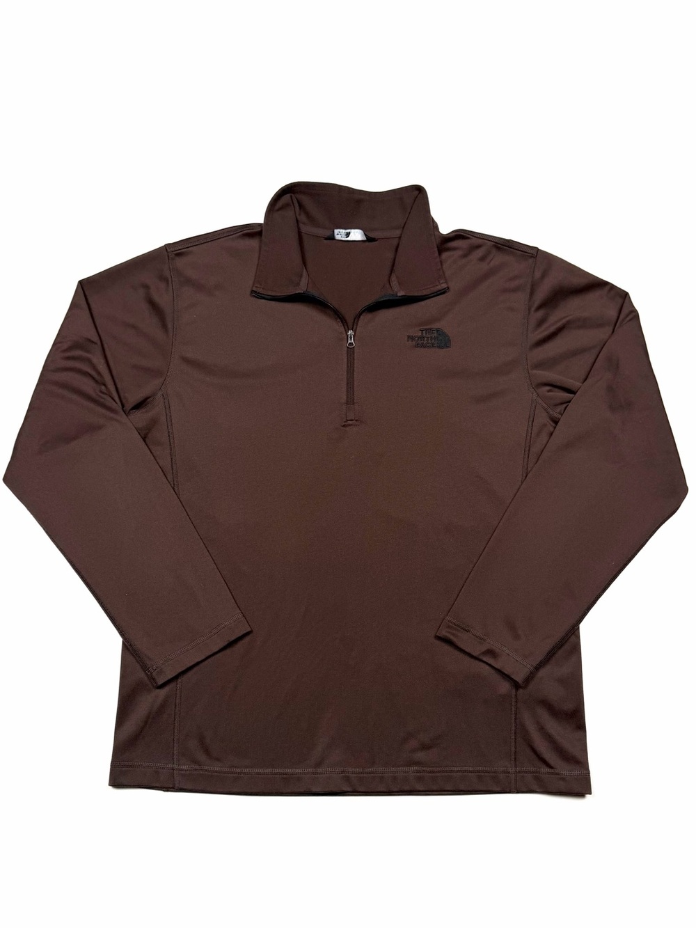 The North Face Quarter Zip Pullover Sweater Men’s Large Brown